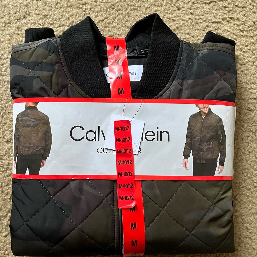 Calvin Klein Bomber Jacket.